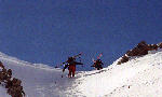 Dans le petit couloir  droite du Rateau Vieux